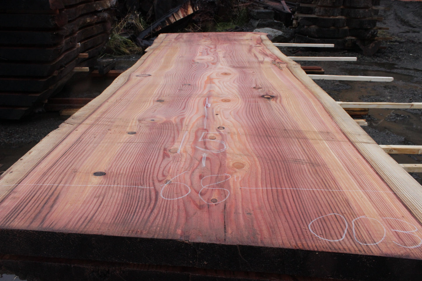 Sequoia Conference Room Table Slabs