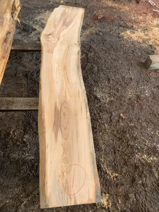 Maple Slabs - 92" Flitch - slab 1, 92x11x1.75 inches