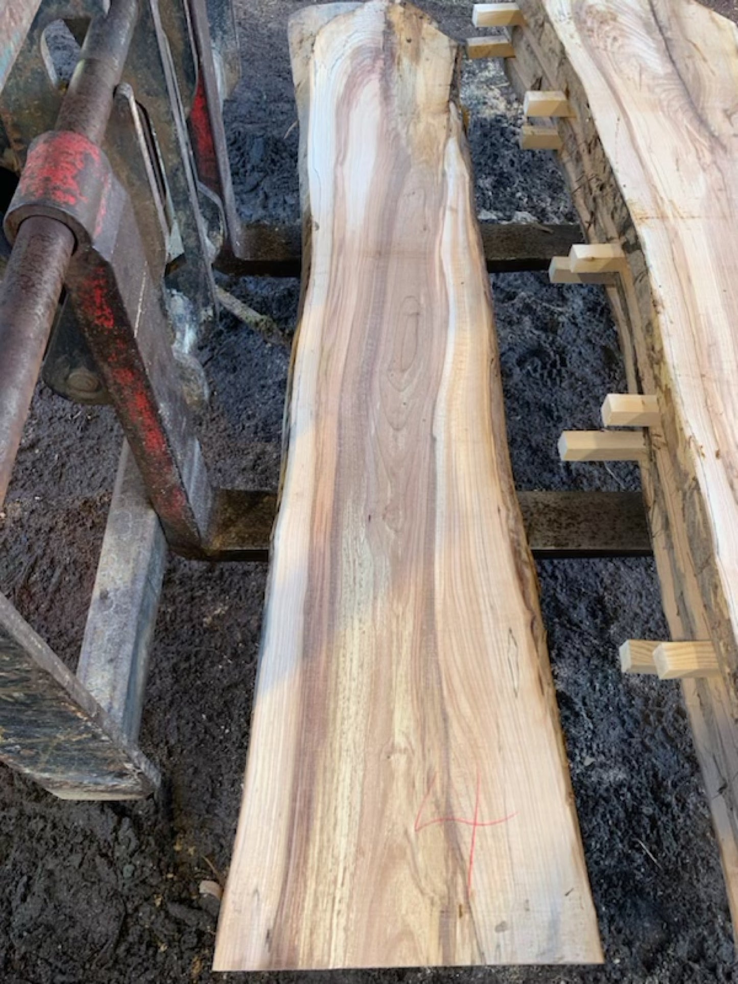 Maple Slabs - 92" Flitch - slab 4, 92x15x1.75 inches