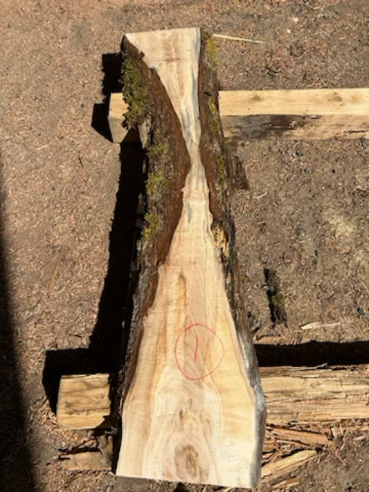 Figured Maple Slabs - 72" Flitch - slab 1, 72x16x2.25 inches